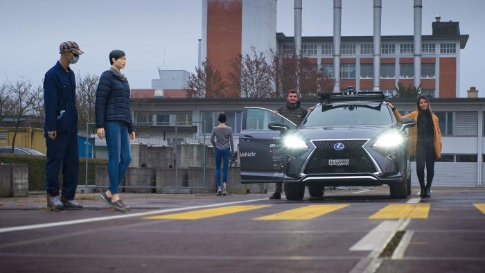 Lexus Testfahrzeug